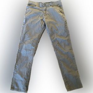English Laundry | Straight Leg Jeans Men's 32x34 Gray 5-Pocket Charcoal